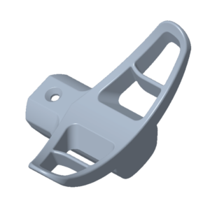 Výlisek podpěrky hole