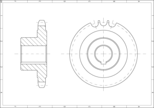 ozubené řetězové kolo