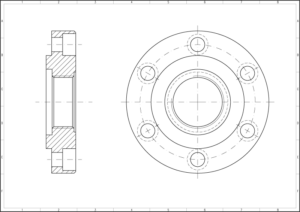 závitová příruba